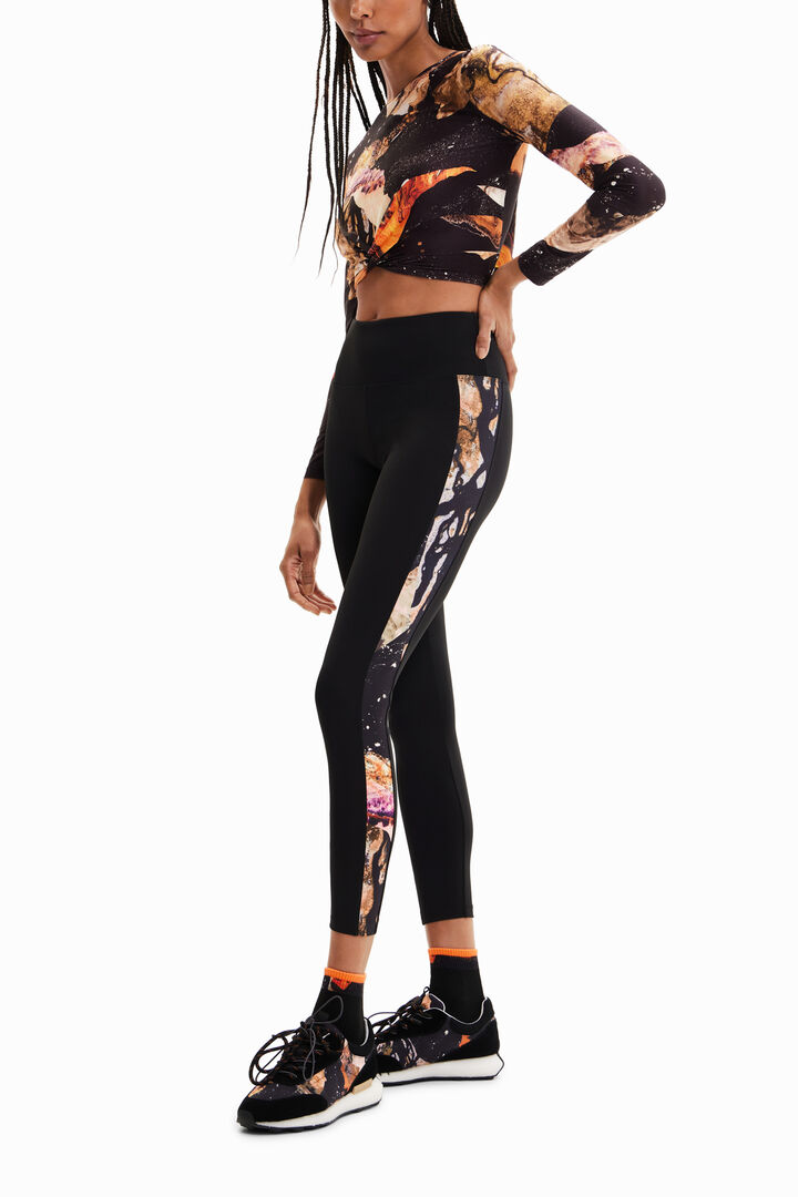 Dopasowane legginsy w minerały | Desigual