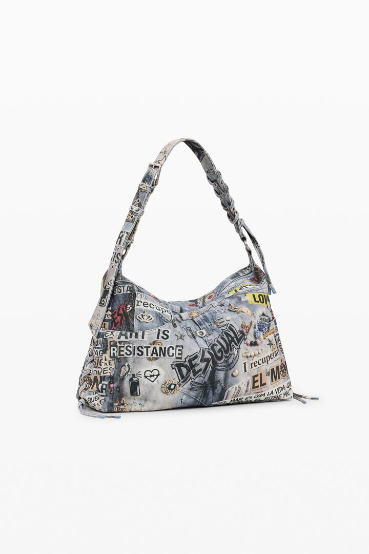 LARGE EMBROIDERED BAG