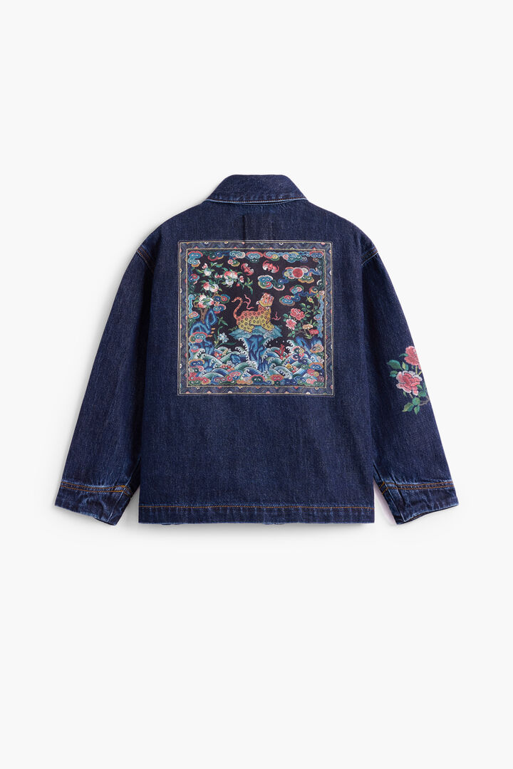 printed cotton jacket boy