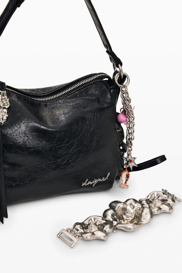 Bolso Efecto Piel charms
