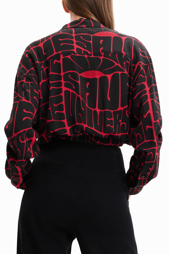 Save Nature cropped shirt | Desigual