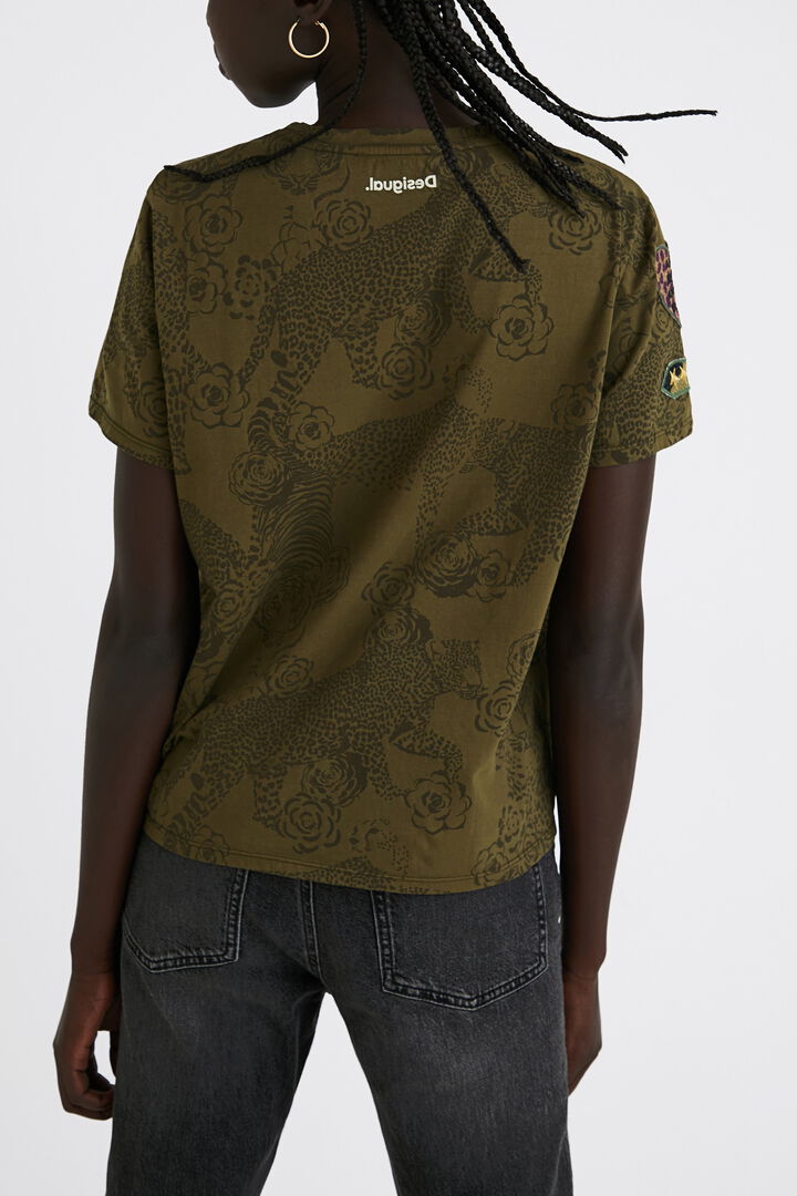 Shirt Animal Print 100% Baumwolle | Desigual
