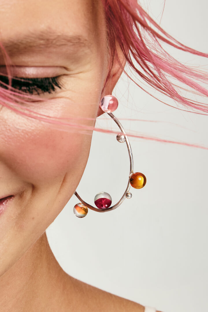 BOUCLES D'OREILLES SPHÈRES ZALIO | Desigual