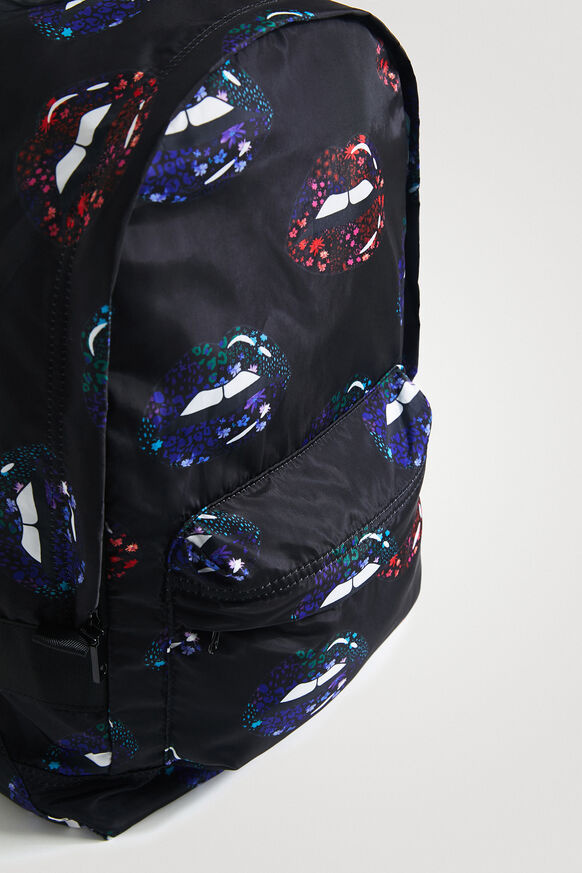 desigual foldable backpack