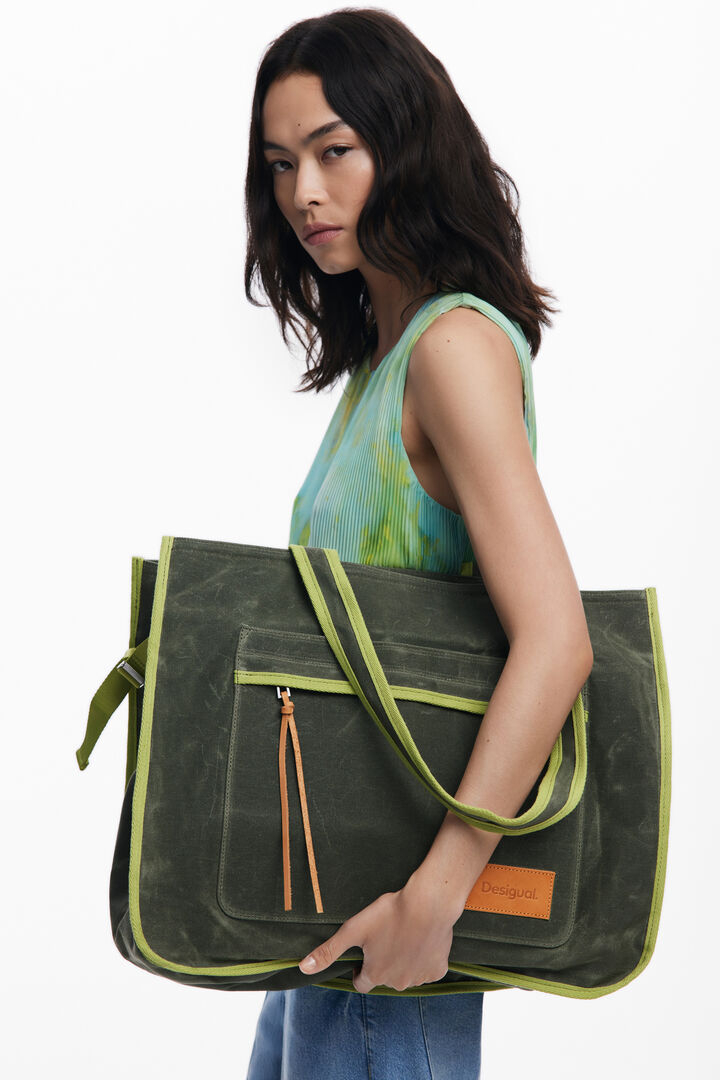 Shopperka z dużą kieszenią | Desigual