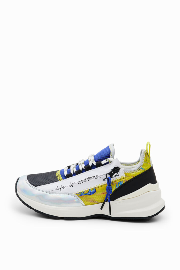 Tenisky runner patch se zipem | Desigual