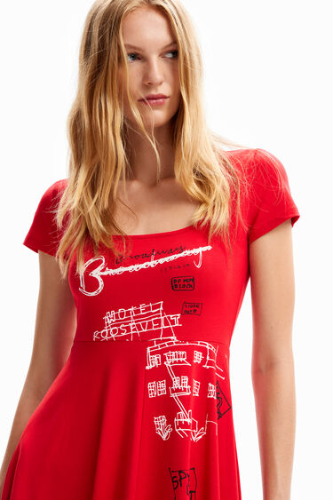 Vestit curt arty | Desigual