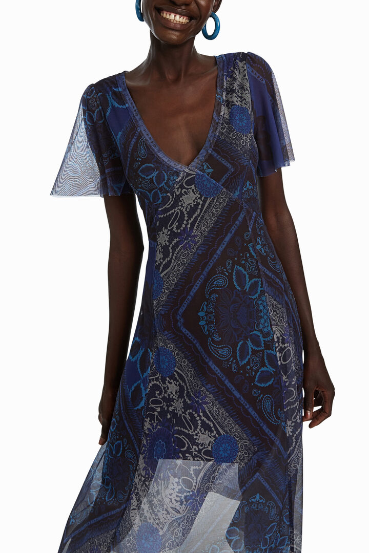 Floral tulle dresses | Desigual