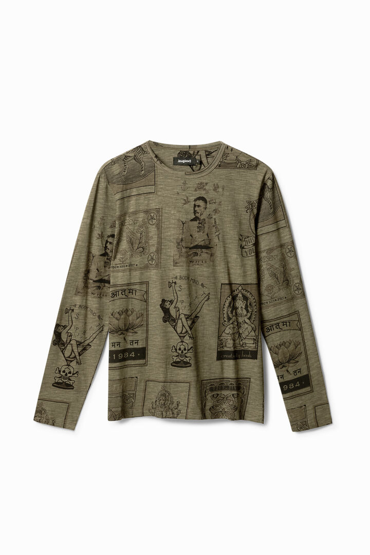 Baumwoll-Shirt im Regular Fit | Desigual