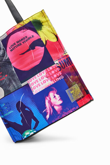 Grand sac shopper collage | Desigual