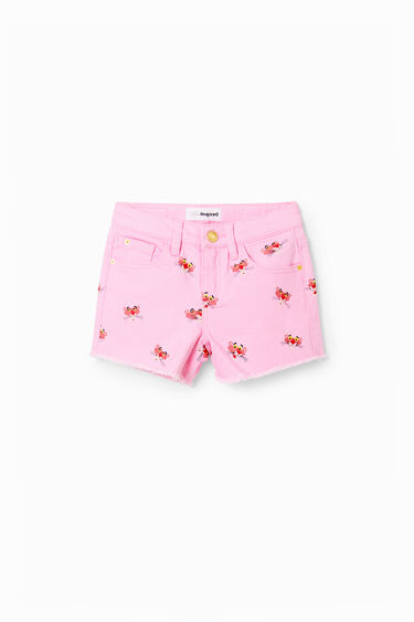 Pink Panther Denim Shorts | Desigual