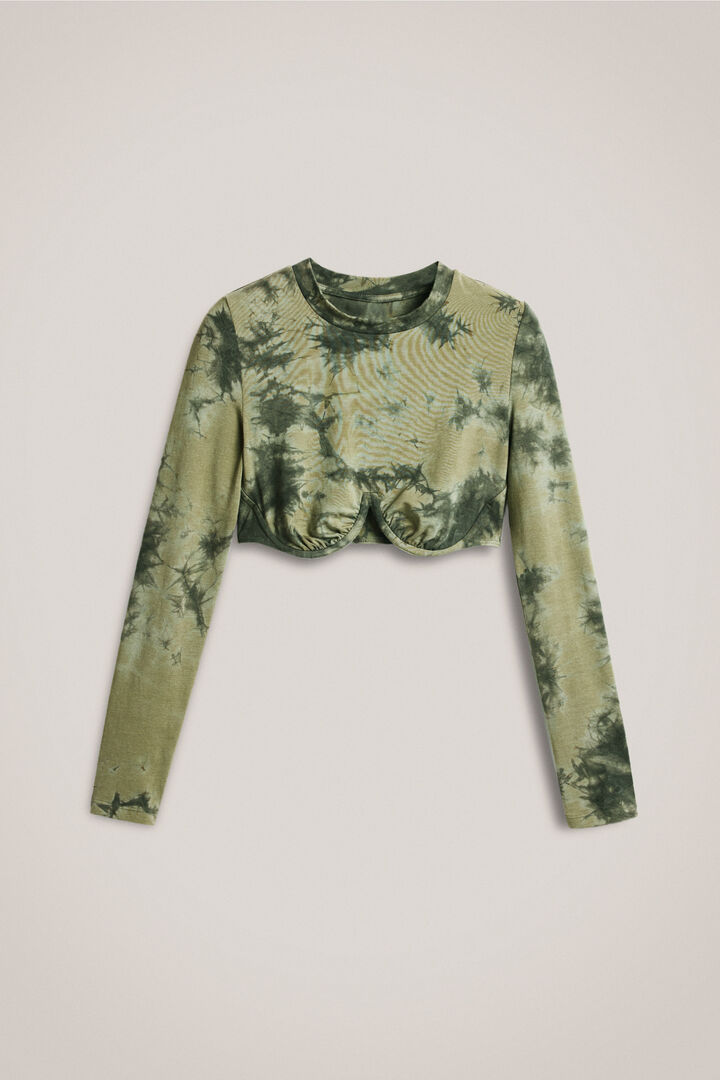Camiseta crop studio