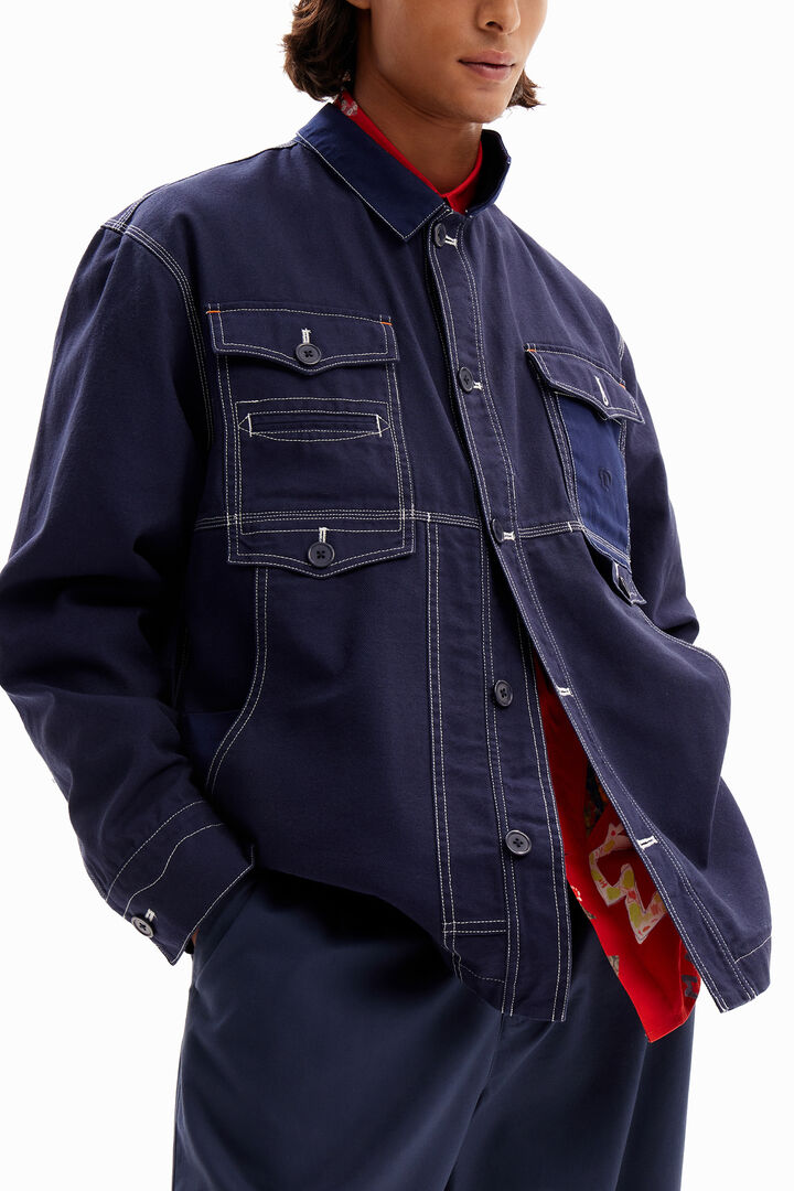 Twill worker jacket | Desigual