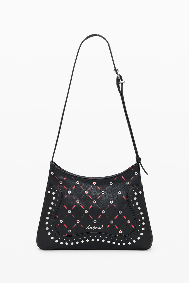Bolso efecto piel troquelado pequeño | Desigual