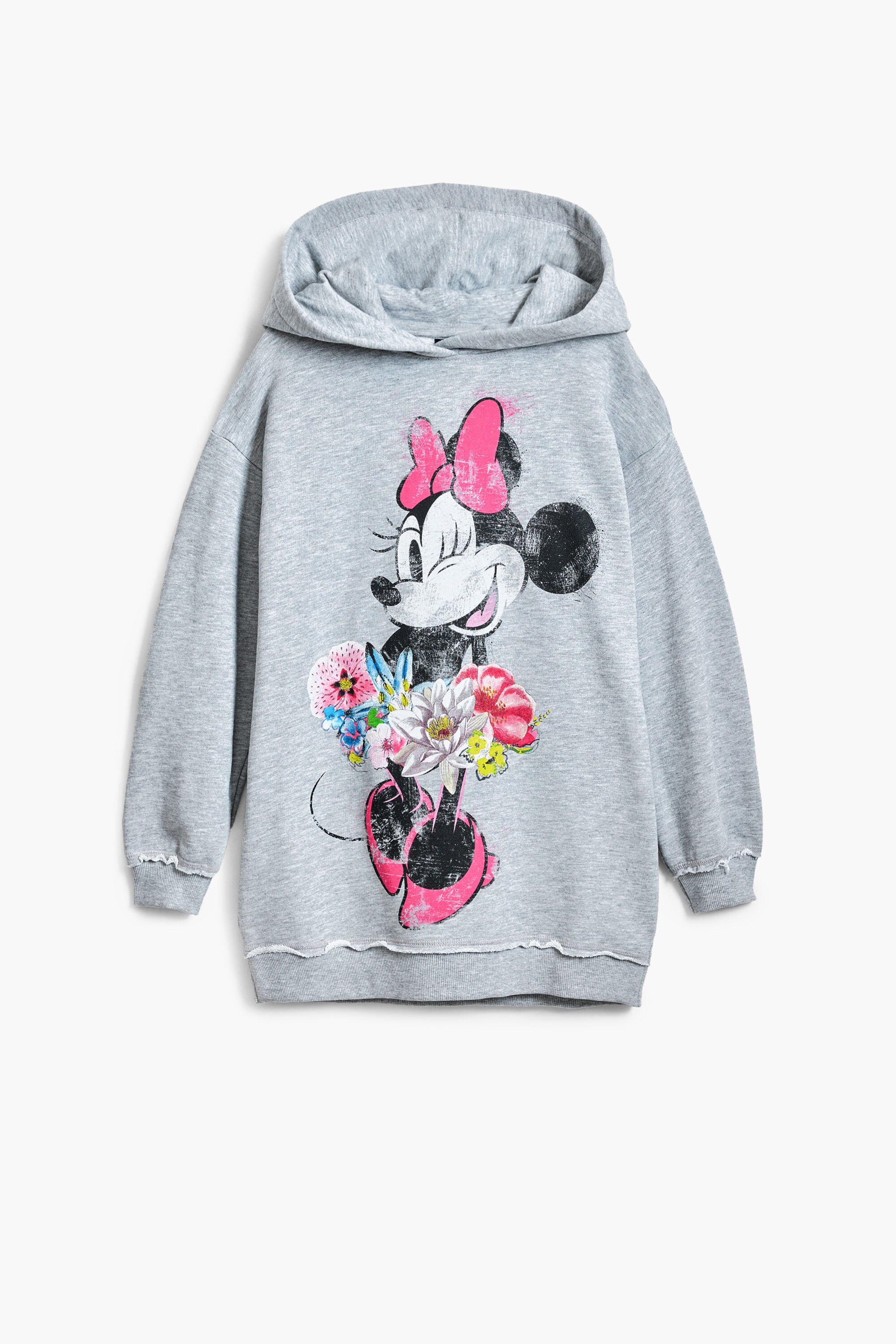 Desigual Donna Nero Abito Felpa Minnie Mouseâ"¢ 9/10