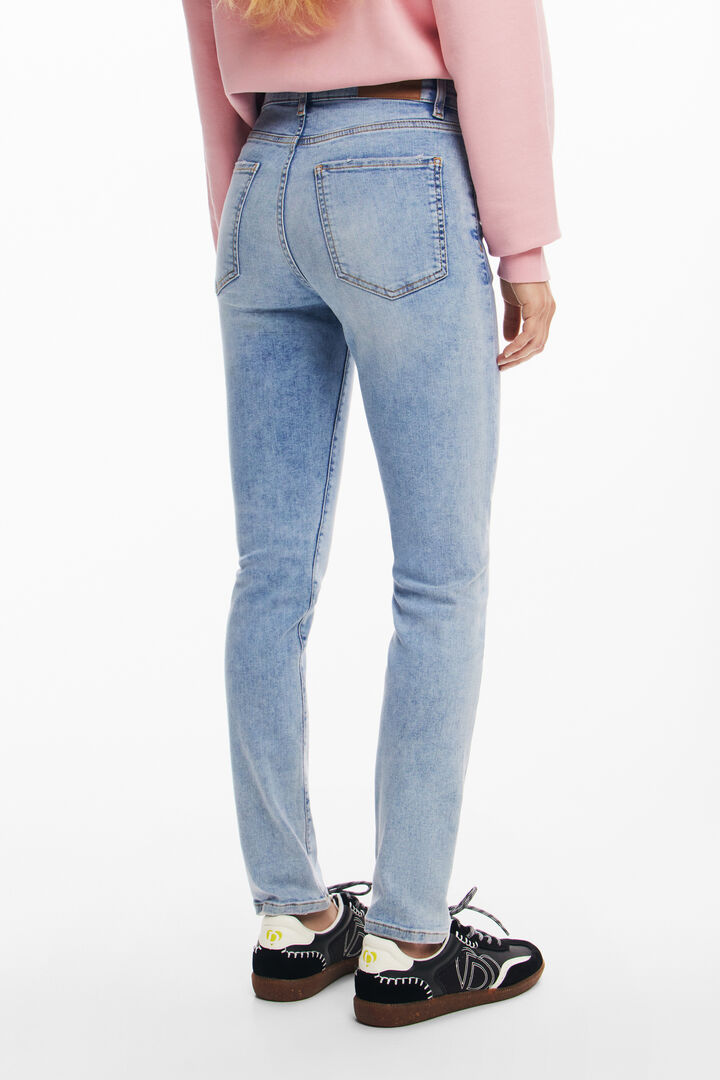 Pantalón vaquero rosa | Desigual