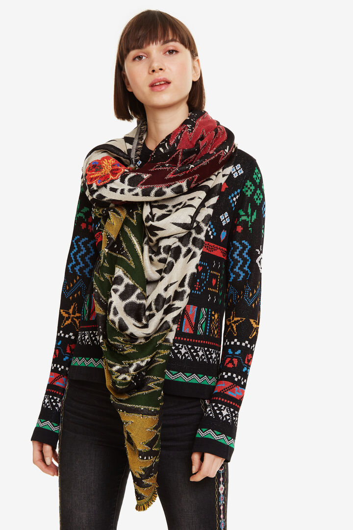 Dakar Foulard Poncho | Desigual