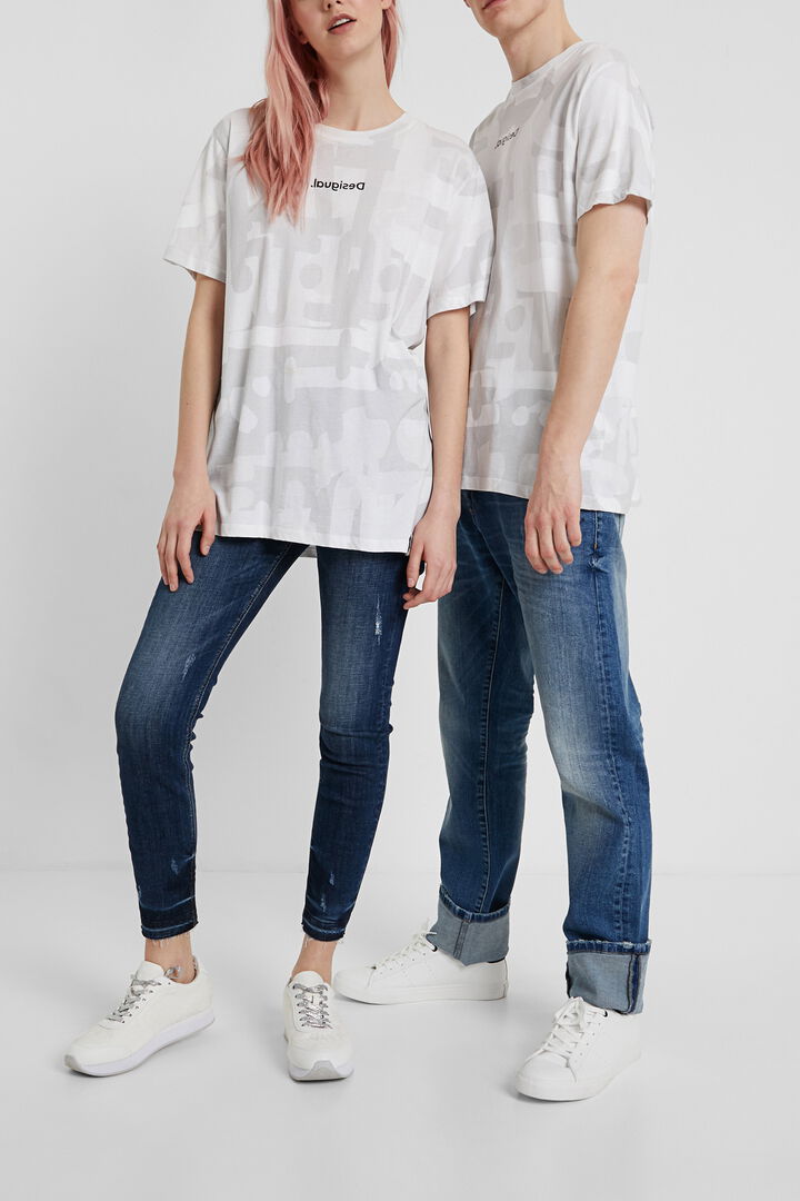 No gender camouflage T-shirt | Desigual