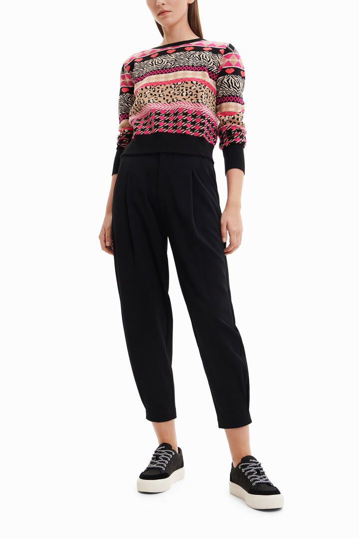 Jersey slim cenefas | Desigual