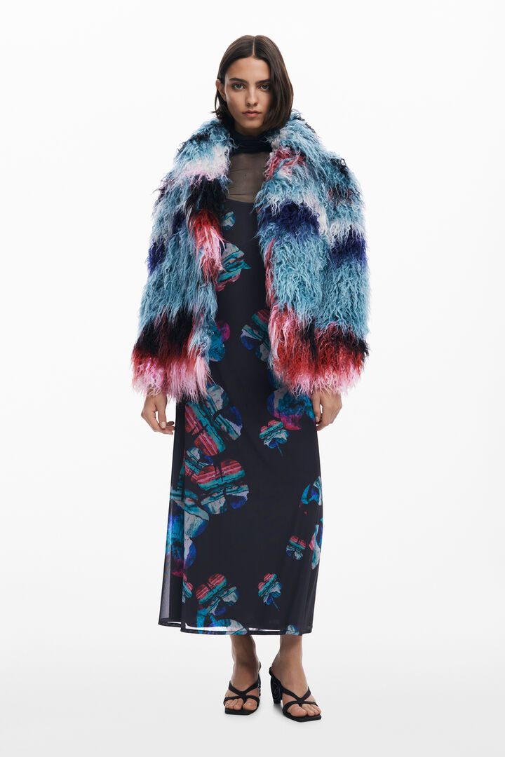 Jacket designed by Mr. Christian Lacroix | Desigual