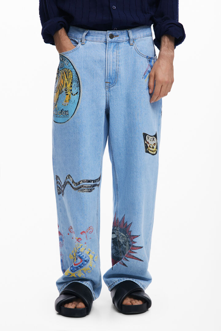 Patchwork jeans | Desigual