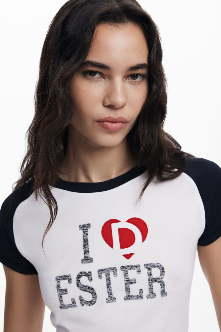Camiseta "I love Ester" | Desigual