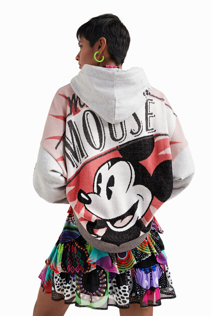 Sweat-shirt oversize Mickey Mouse