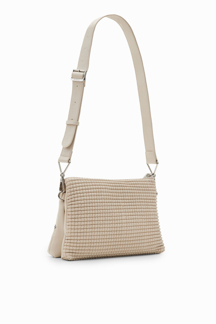 Midsize patchwork crossbody bag | Desigual