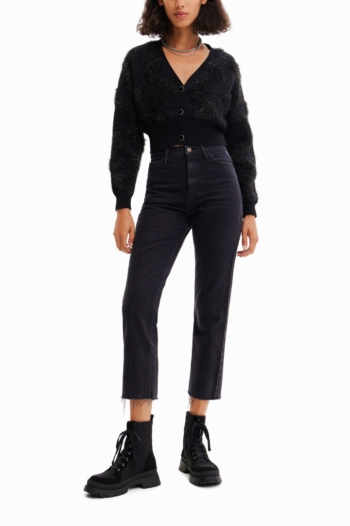 Gilet peluche brillant | Desigual