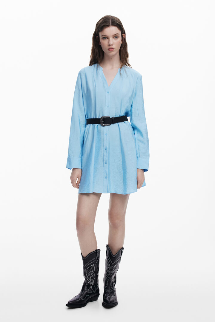 Robe chemise avec ceinture | Desigual