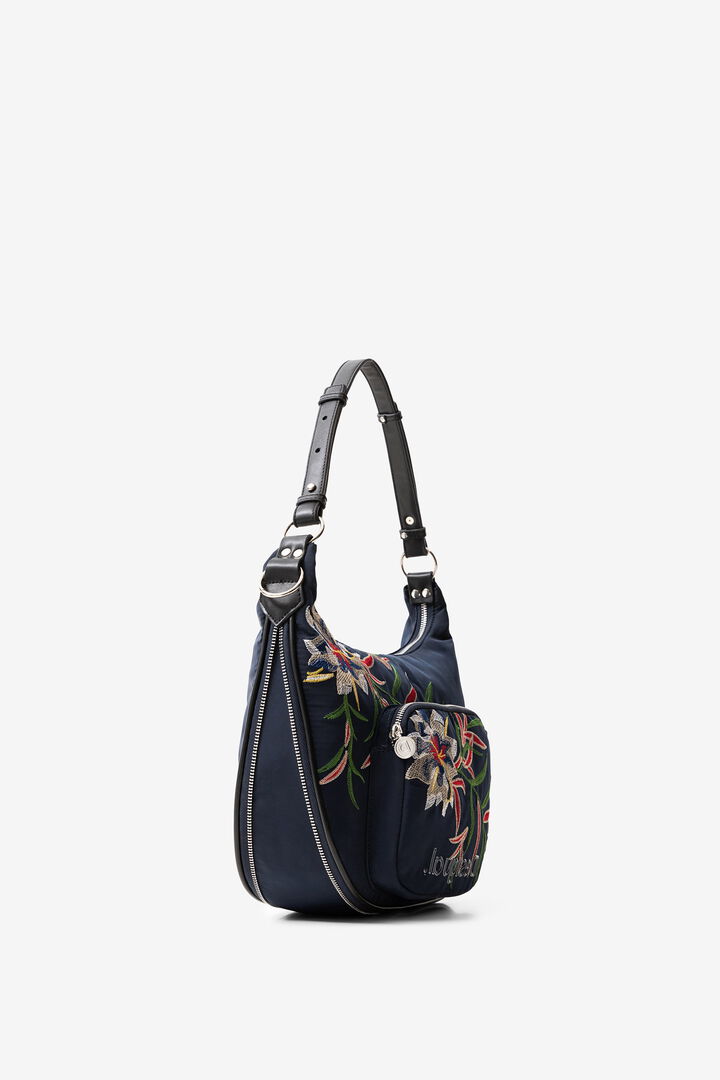 Multicolour floral print bag | Desigual