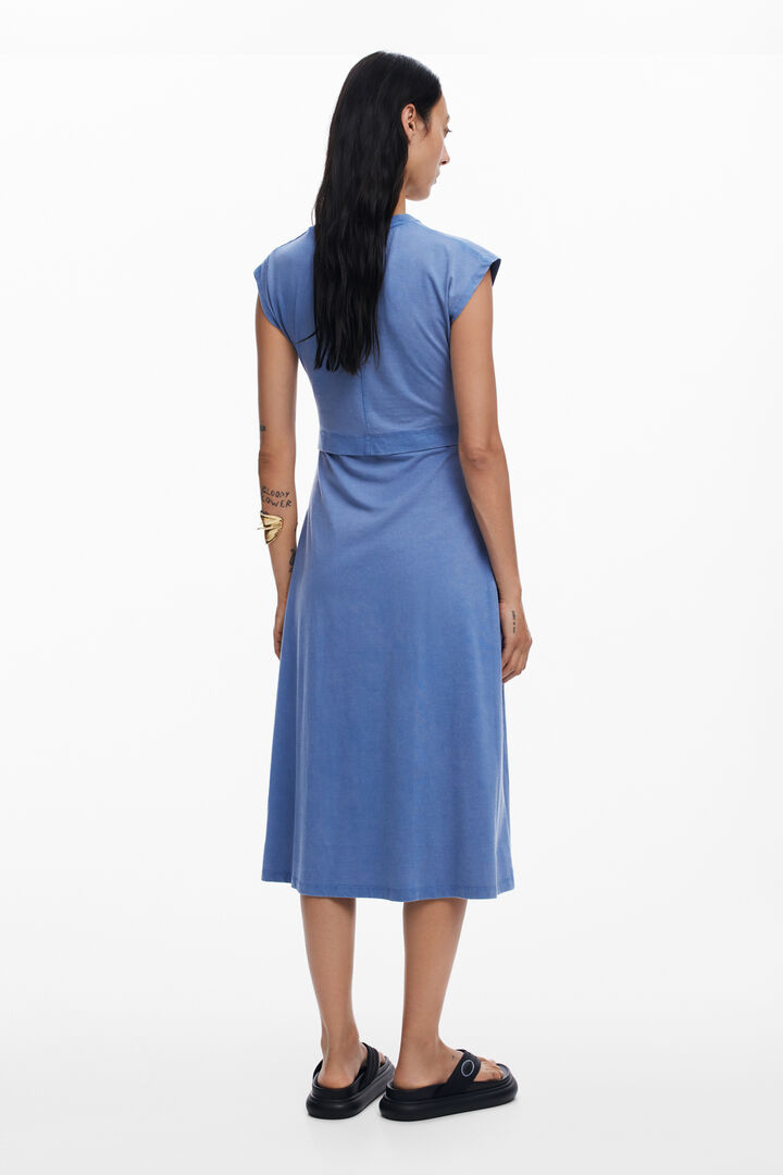 Ruched midi dress | Desigual