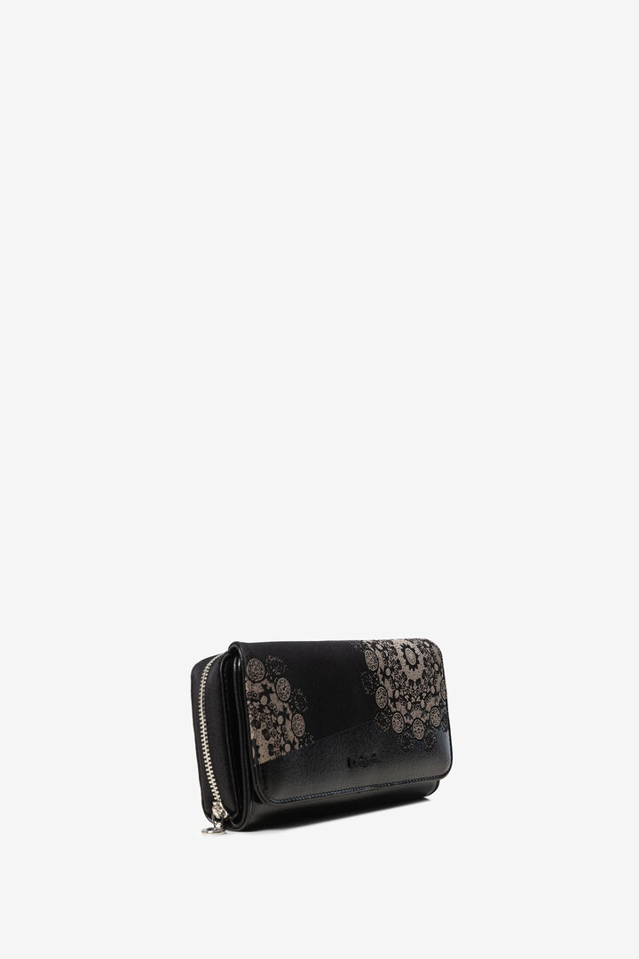 Metallic motifs coin purse | Desigual
