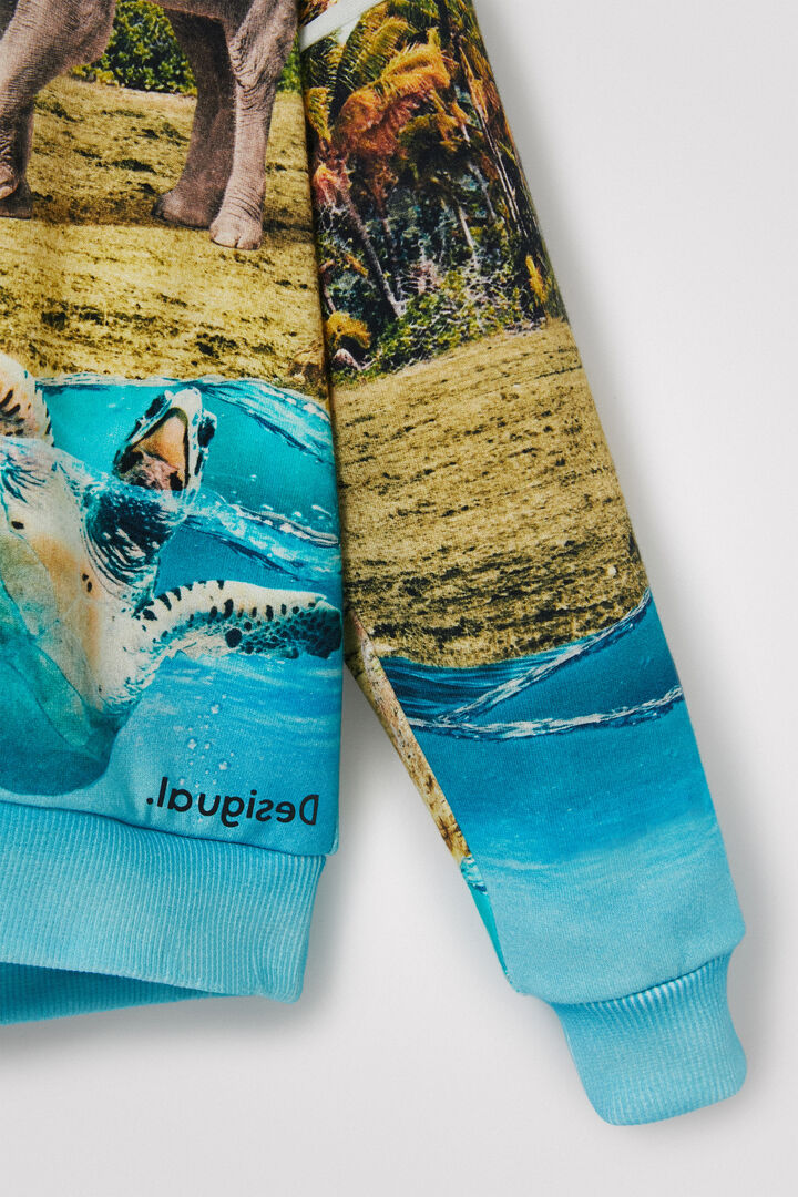 Sudadera animales africanos | Desigual