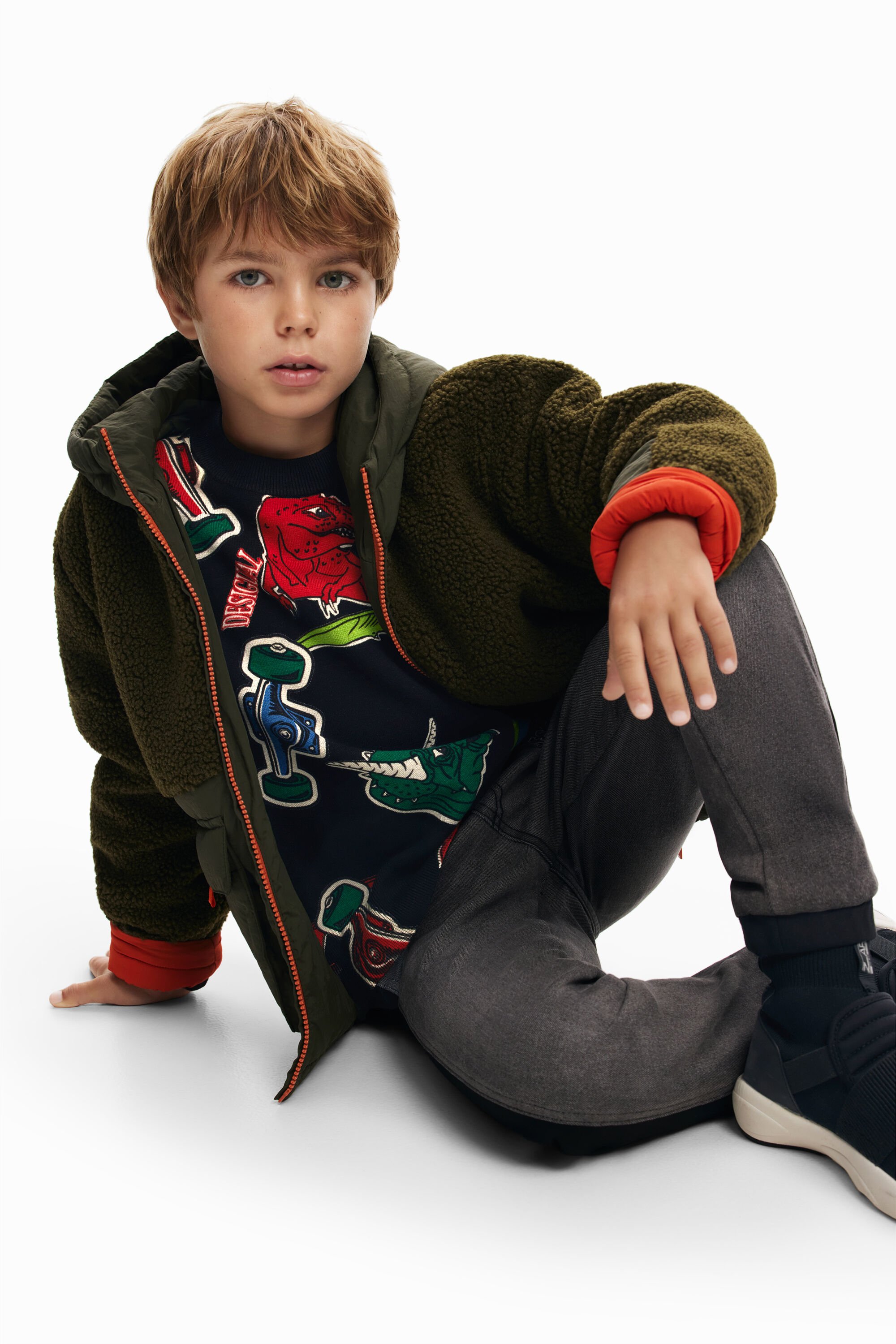 Manteau desigual enfant clearance