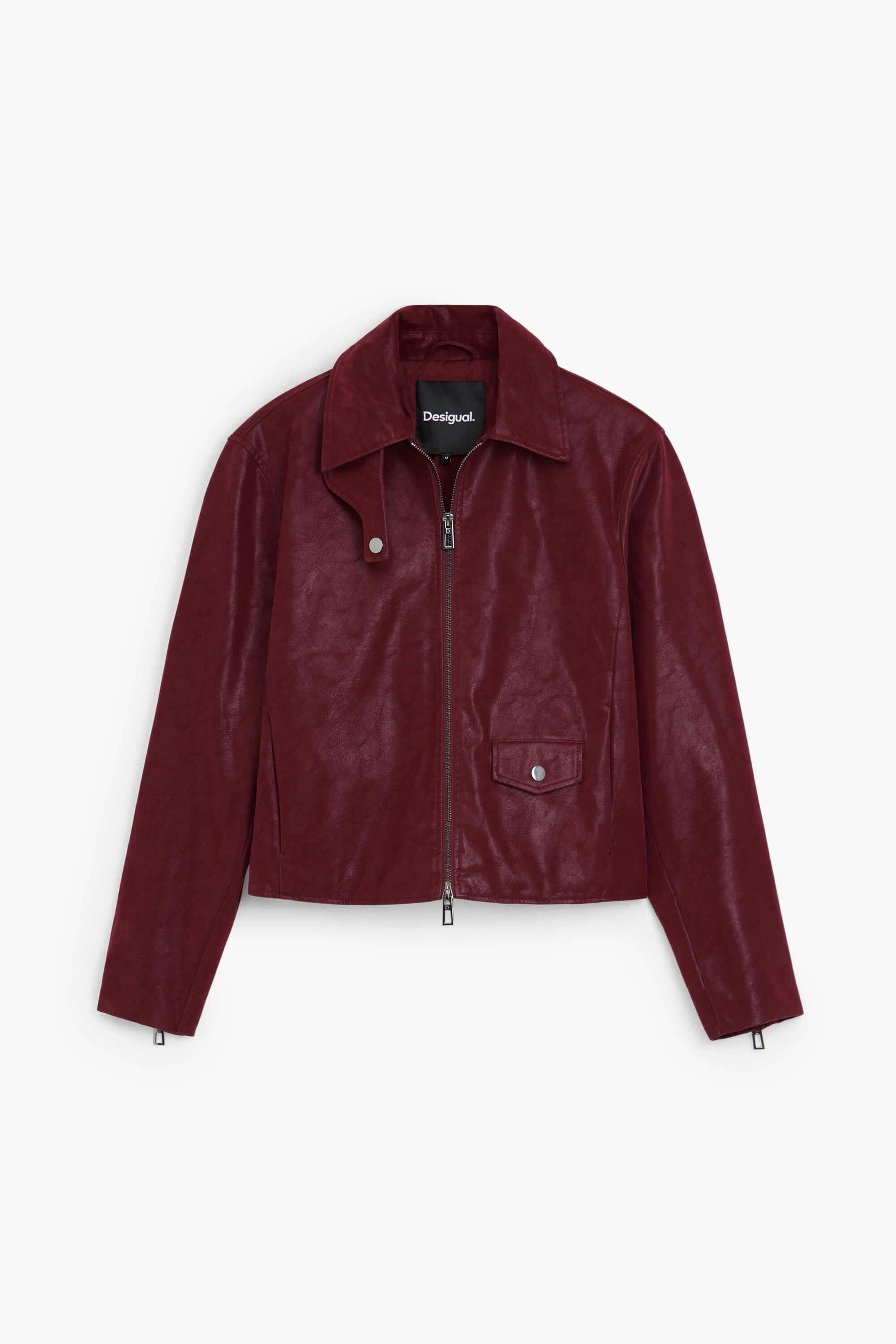 Desigual ジャケット フェイクレザー Shiny faux leather jacket Women's I Desigual.com