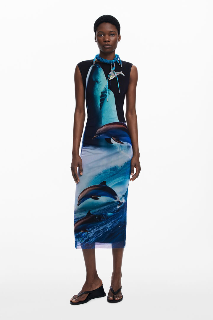 Robe longue requin Botter | Desigual