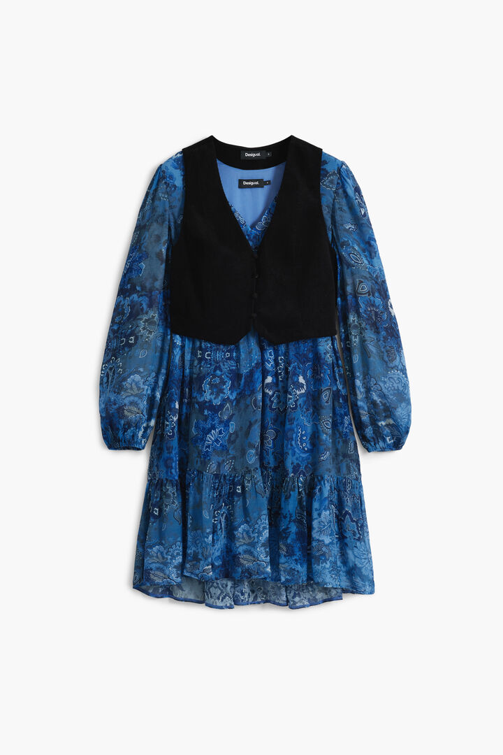 2-in-1 Kleid-Weste | Desigual