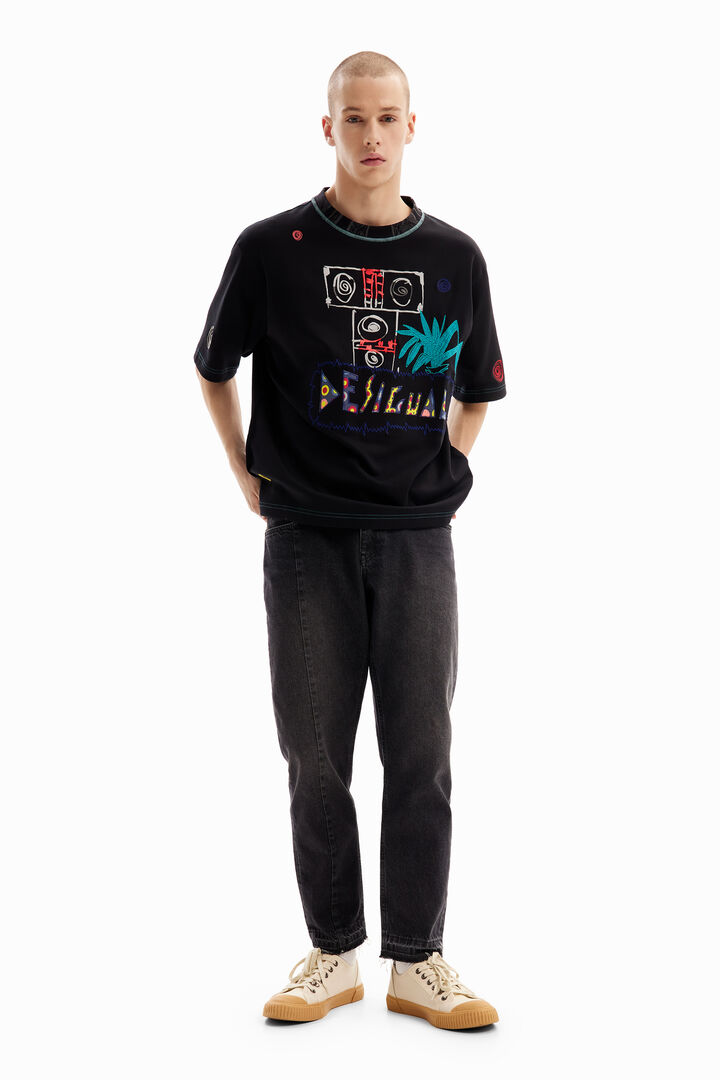 Camiseta Desigual bordados | Desigual