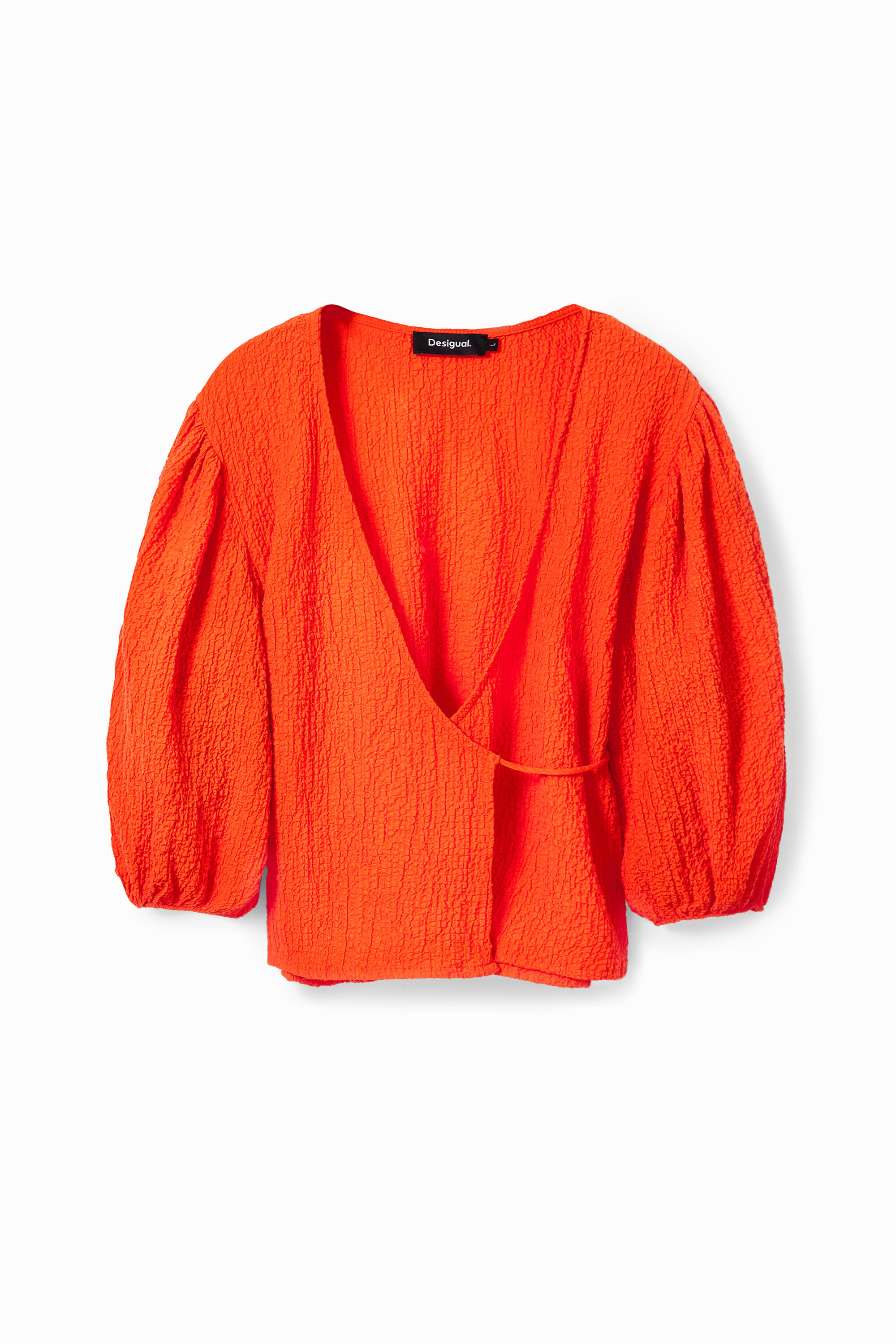 Wickelbluse Textur