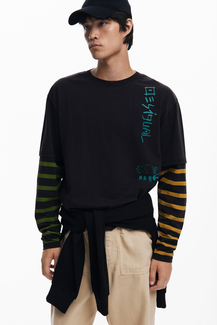 Camiseta doble manga | Desigual
