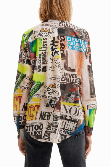 ニュースペーパー シャツ | Desigual