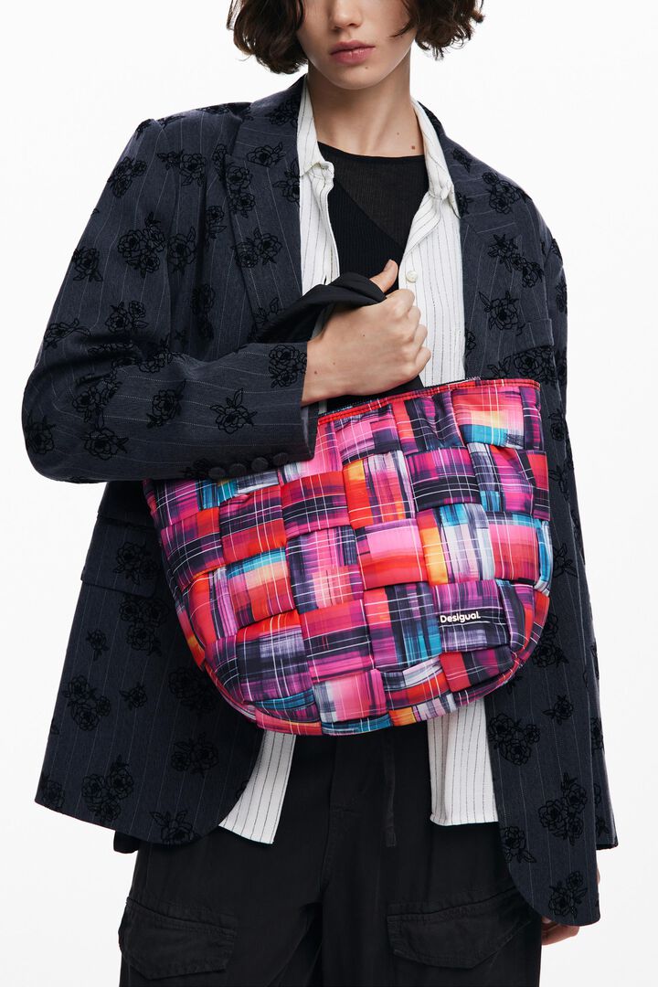 Nylon bag with Arty multi-position handles | Desigual