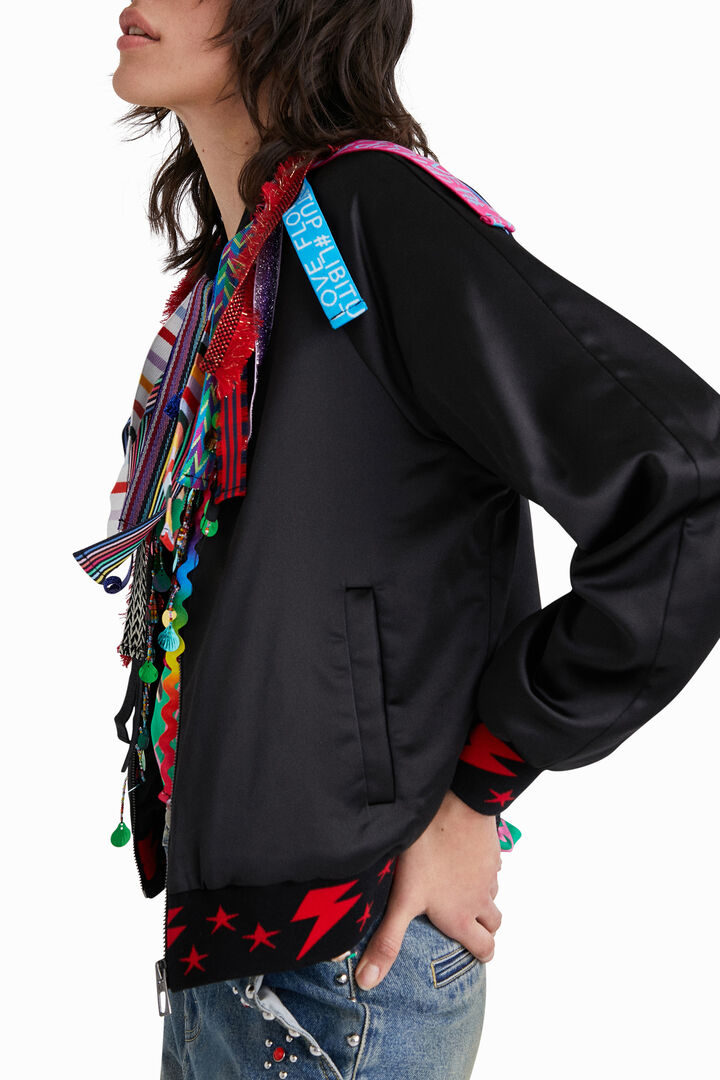 Chaqueta bomber cintas Johnson Hartig | Desigual