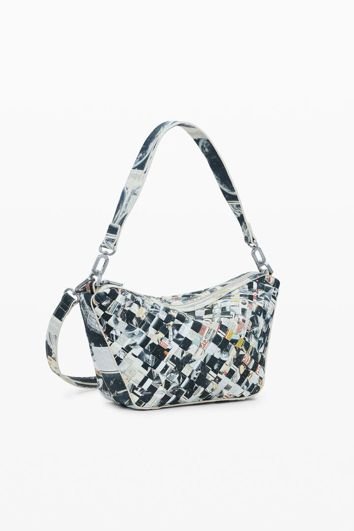 Sac bowling moyen tressé | Desigual