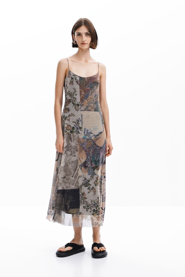 Printed midi dress | Desigual