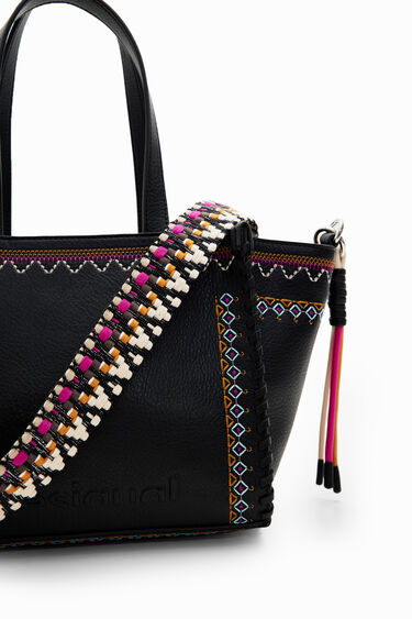 Midsize embroidered bag | Desigual