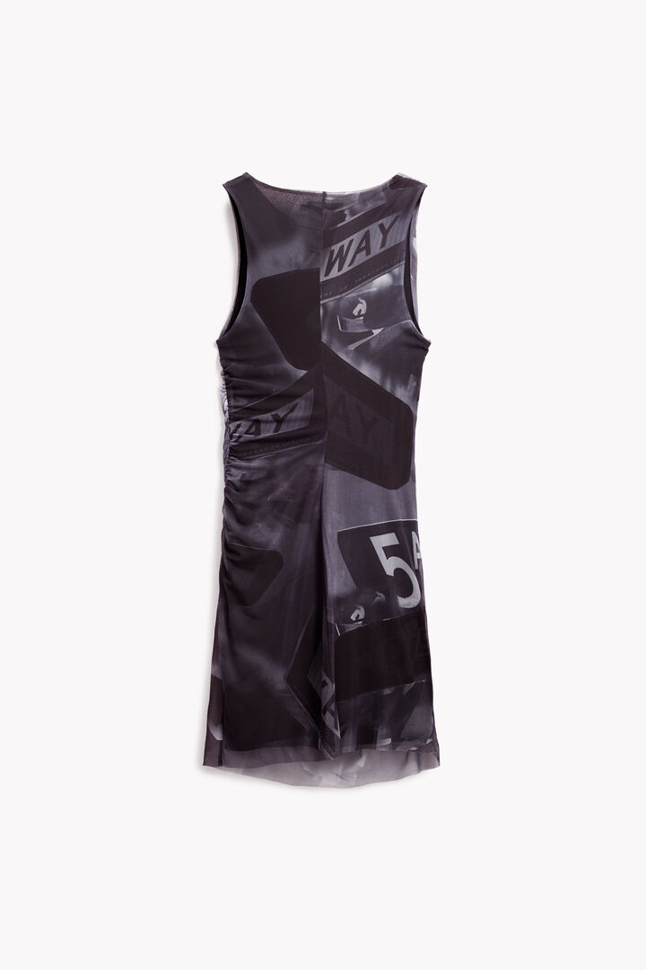 Robe courte drapée | Desigual