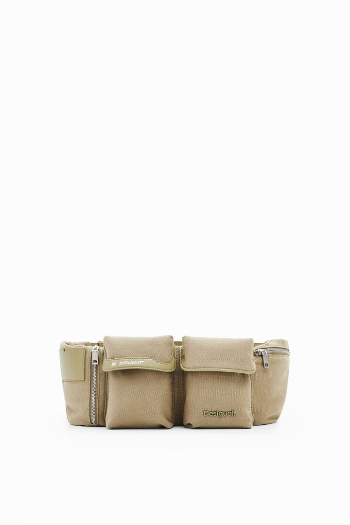 Sac banane M toile poches | Desigual