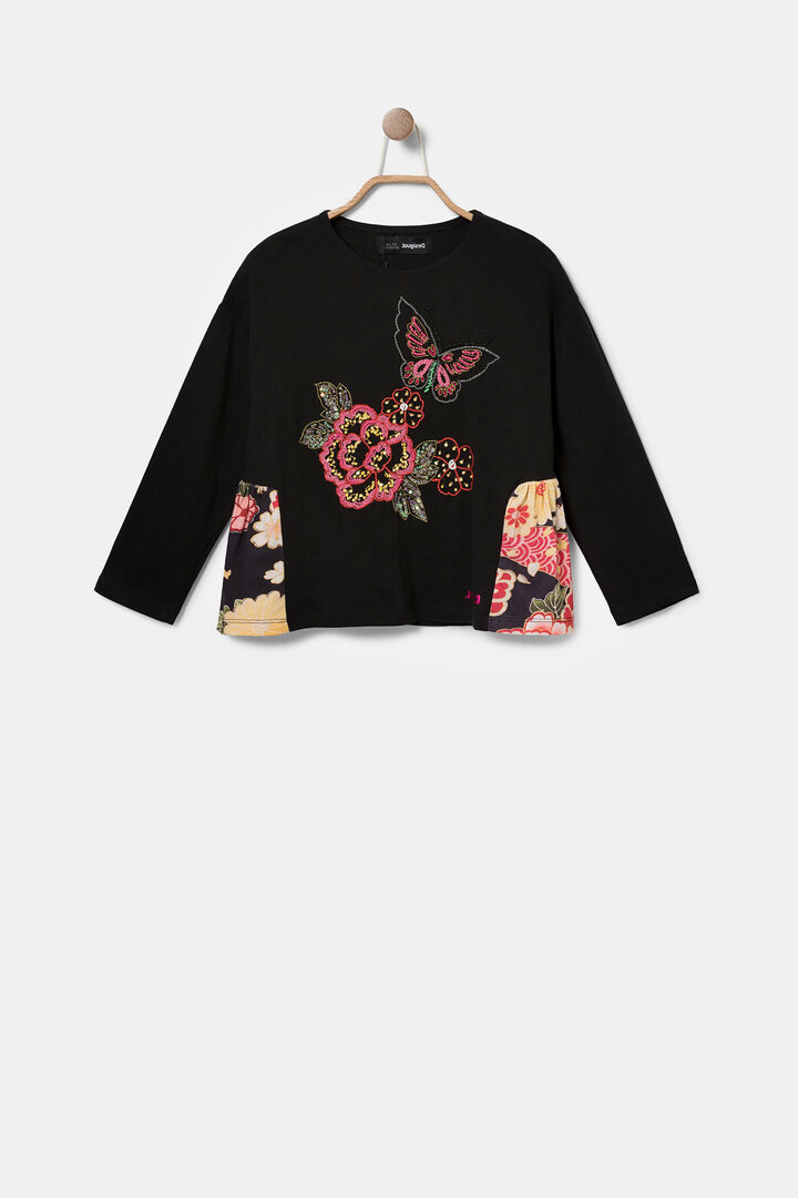 Camiseta laterales vuelo | Desigual